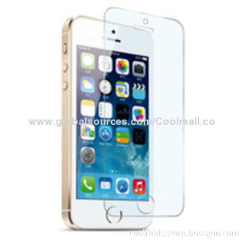 9H hardness 0.2/0.33mm ultra clear tempered glass protector film for iPhone 5/5s/5c